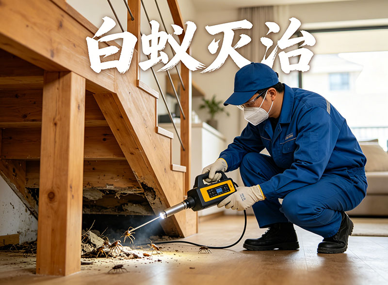 洪泽白蚁灭治服务｜专业消杀，筑牢建筑安全防线